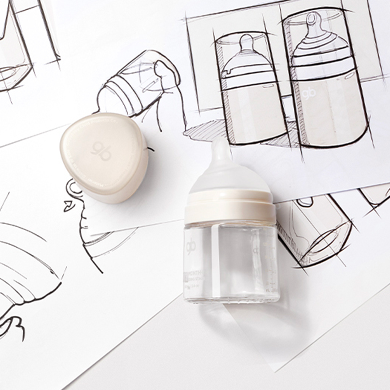 gb Glass Breastfeeding Bottle