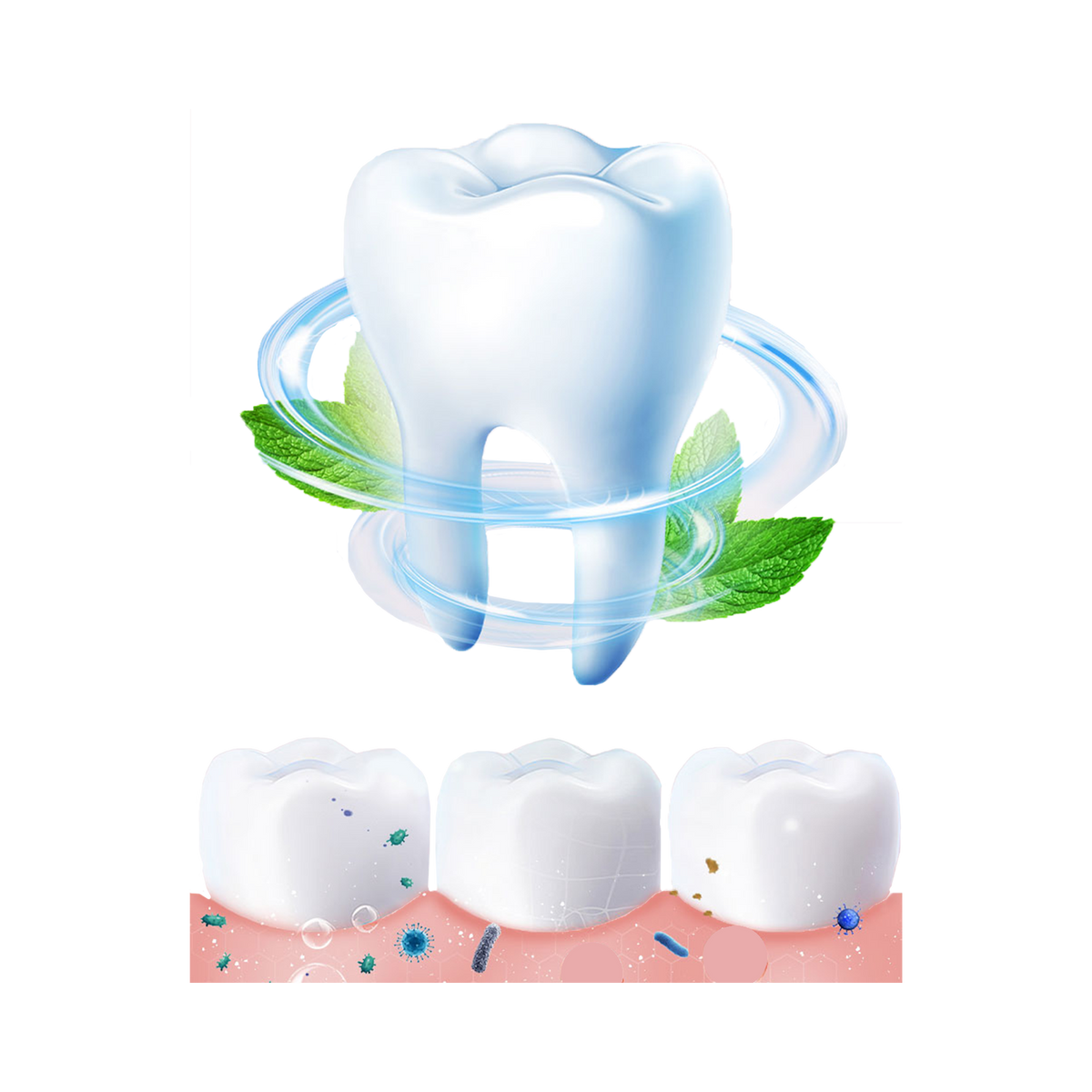 معجون أسنان جي بي بيبي أولافلو المضاد للتسوس 50 غرام