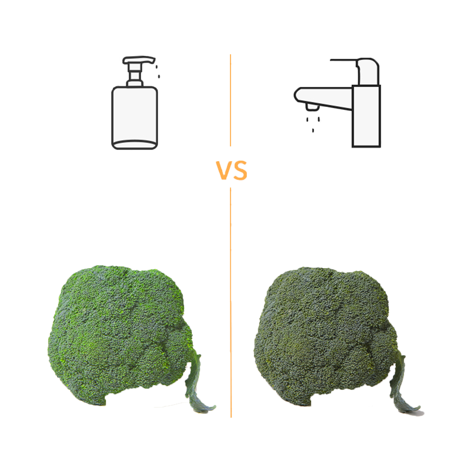 ملح الهيمالايا، منظف الفواكه والخضراوات والزجاجات