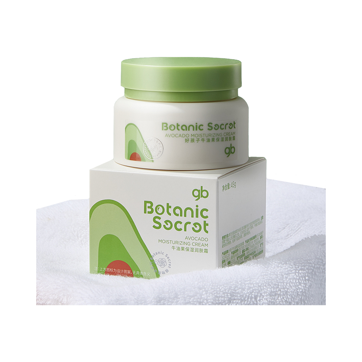 gb Botanic Secret Baby Moisturizing Cream 45g