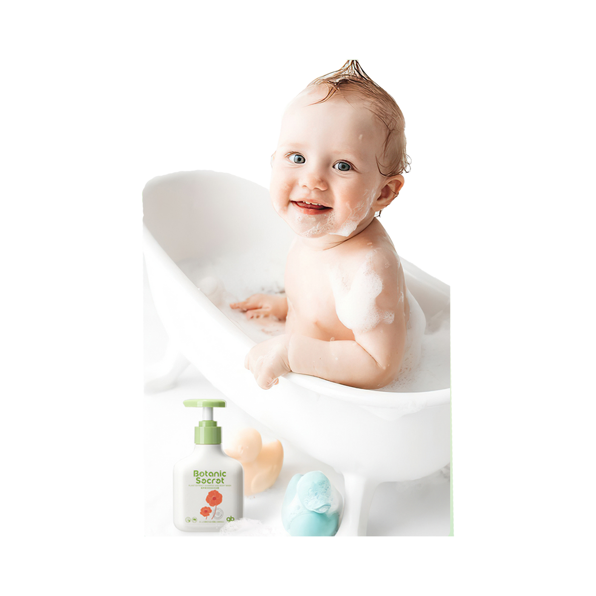 شامبو وغسول للجسم للأطفال من جي بي، ٢ في ١