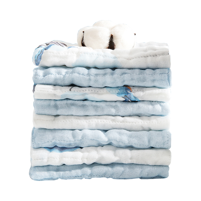 منشفة أطفال قطنية من ست طبقات من الشاش