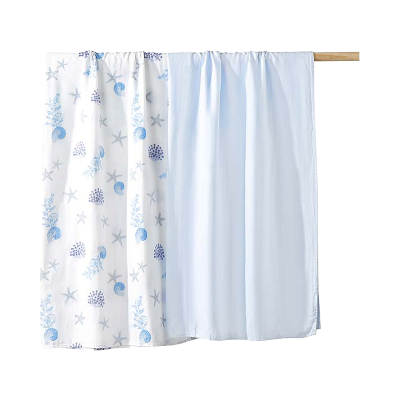 منشفة شاش قطنية من الخيزران مضادة للبكتيريا للأطفال من جي بي، عبوة من قطعتين