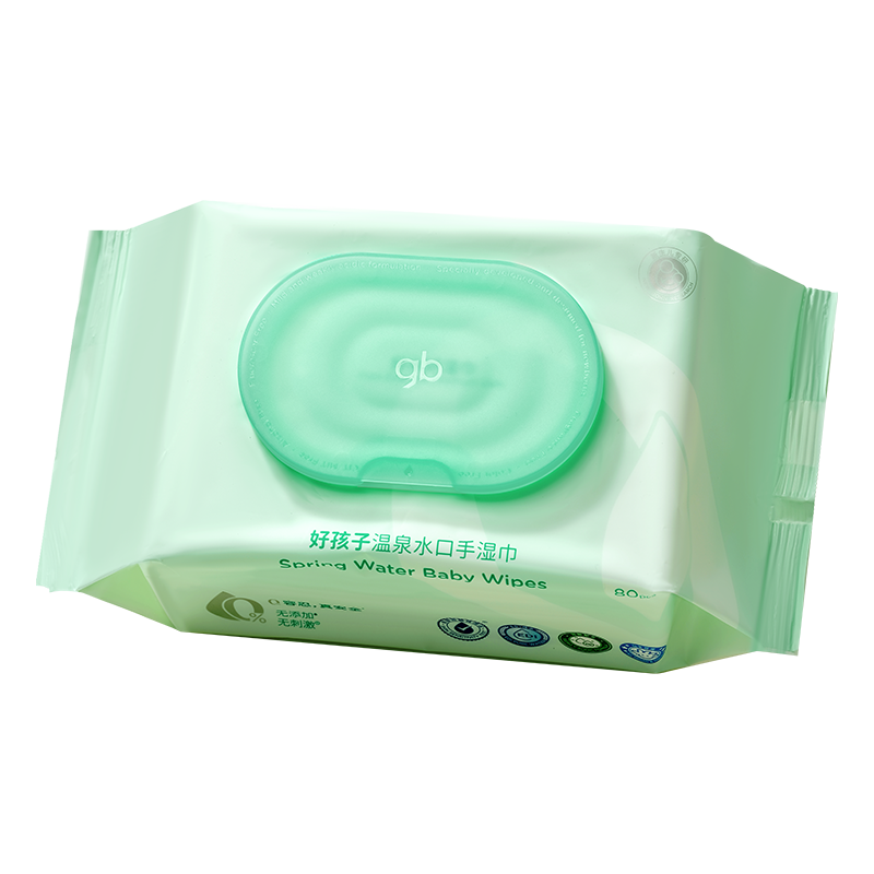 مناديل مبللة بمياه الينابيع الساخنة من جي بي، 80 منديلًا * 12 عبوة