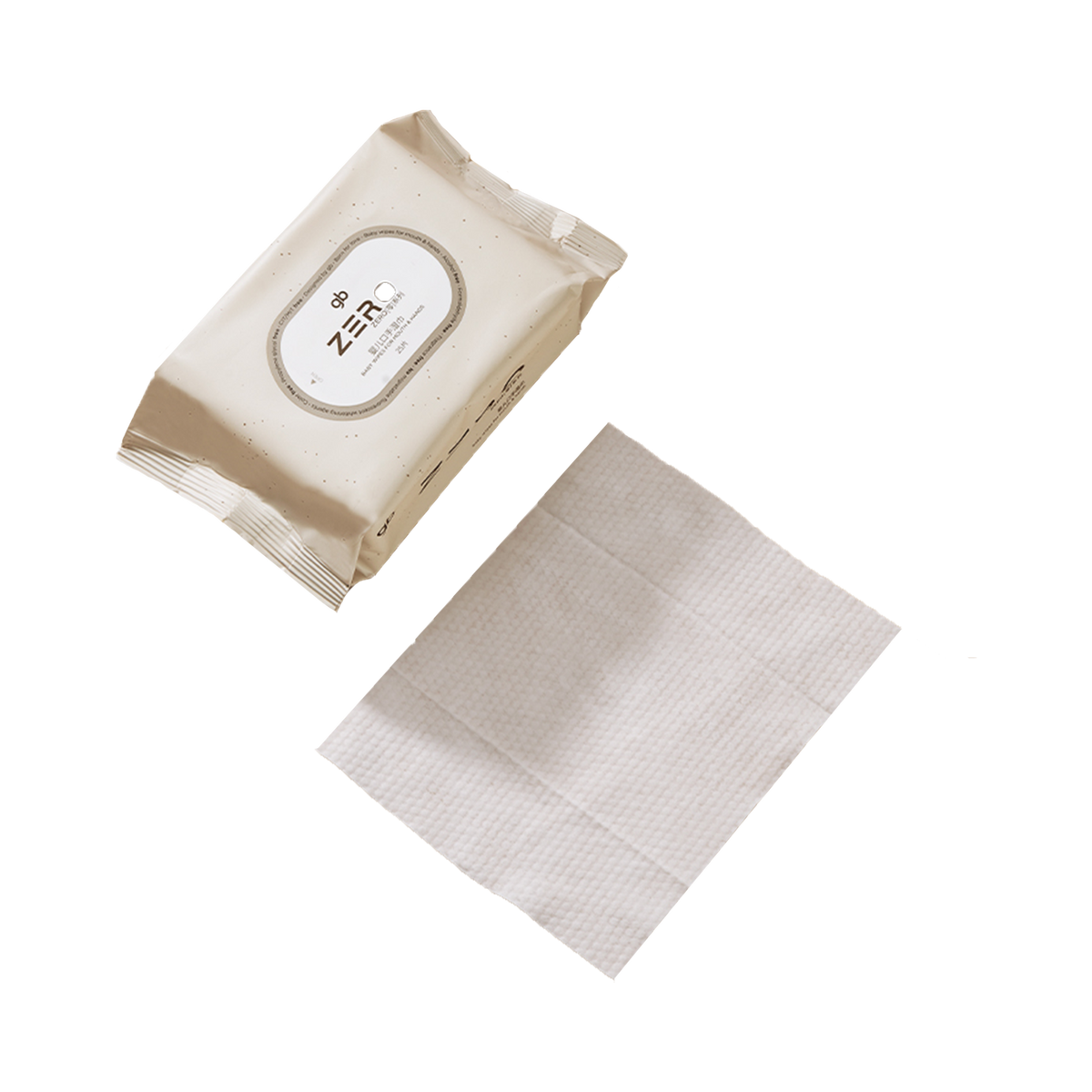 مناديل جي بي زيرو المبللة للفم واليدين للأطفال