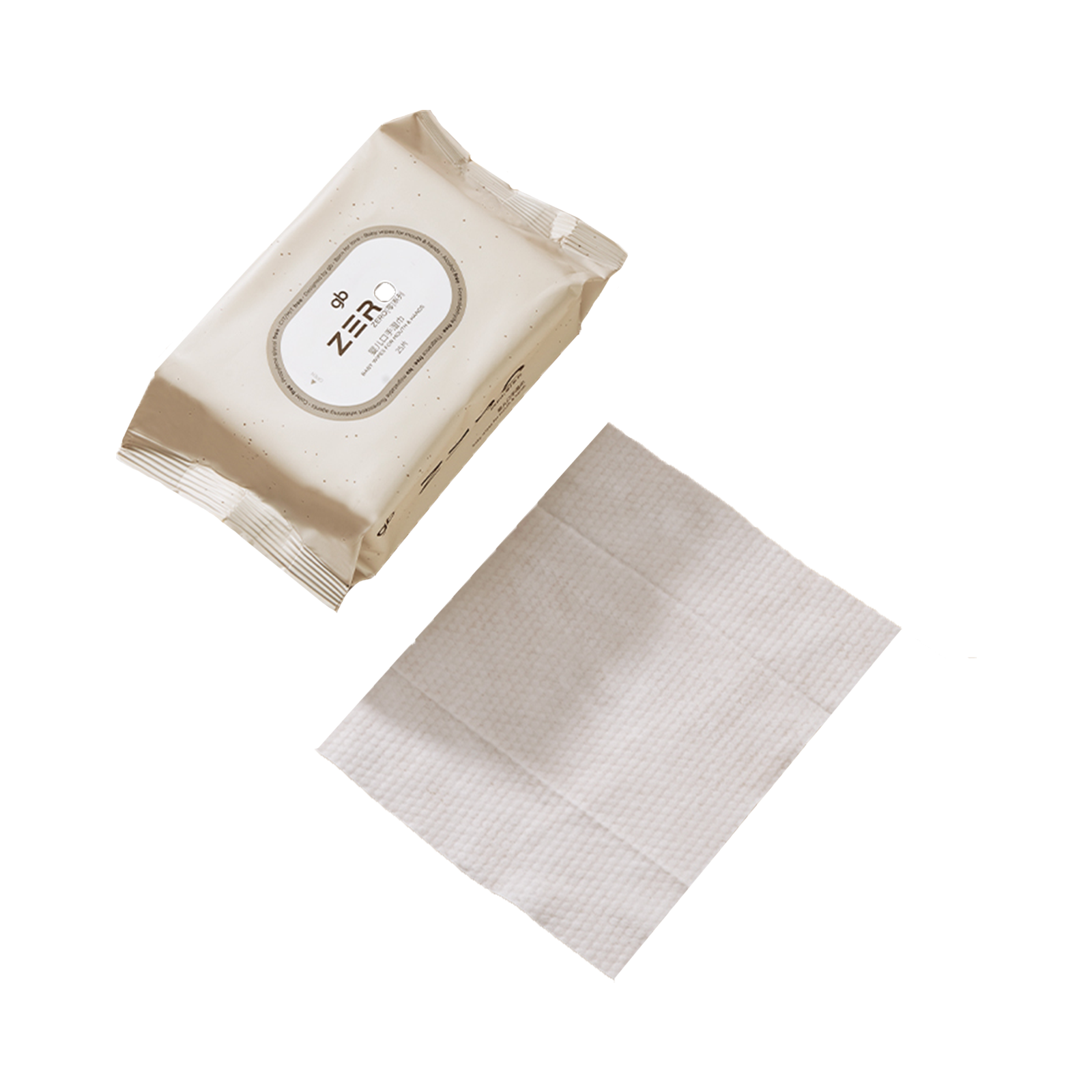 Toallitas húmedas para la boca y las manos para bebés gb ZERO