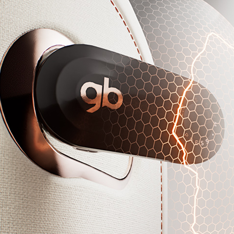 مقعد السيارة الذكي Air9 مع حجرة أمان الوسادة الهوائية gb