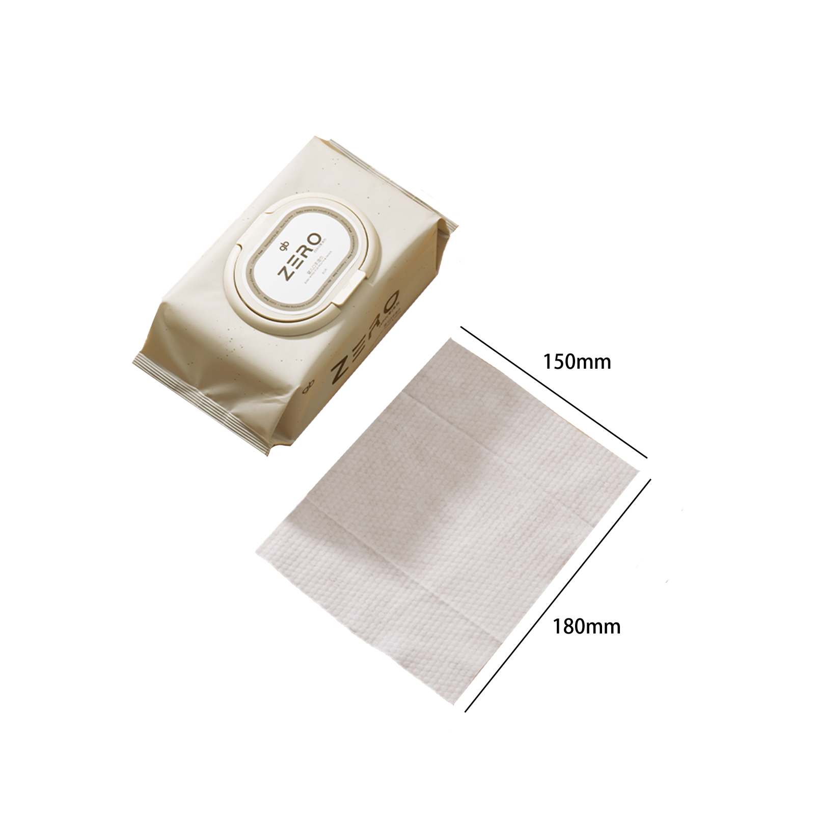 Toallitas húmedas para la boca y las manos para bebés gb ZERO