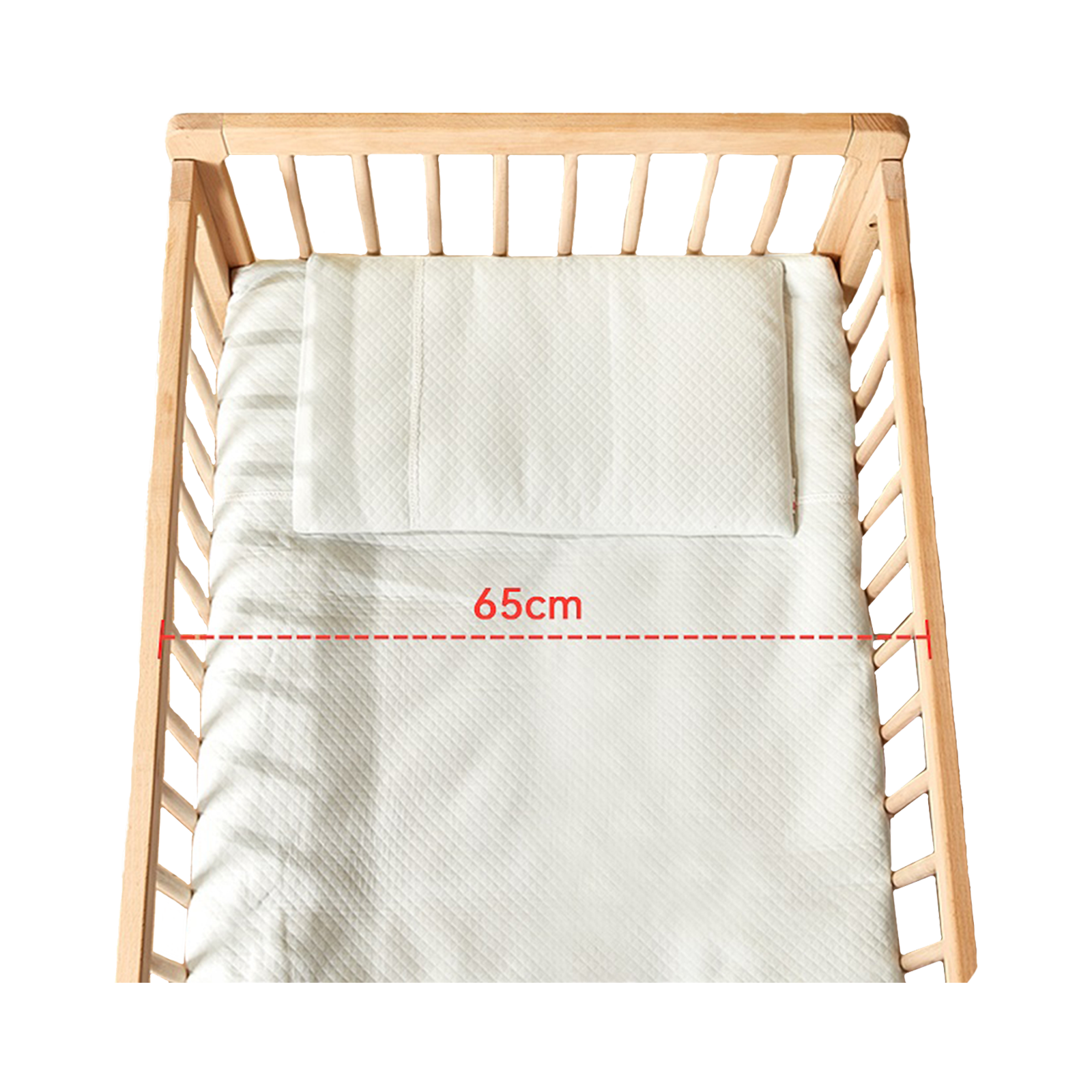 Cuna de madera maciza (haya y pino) MC5000