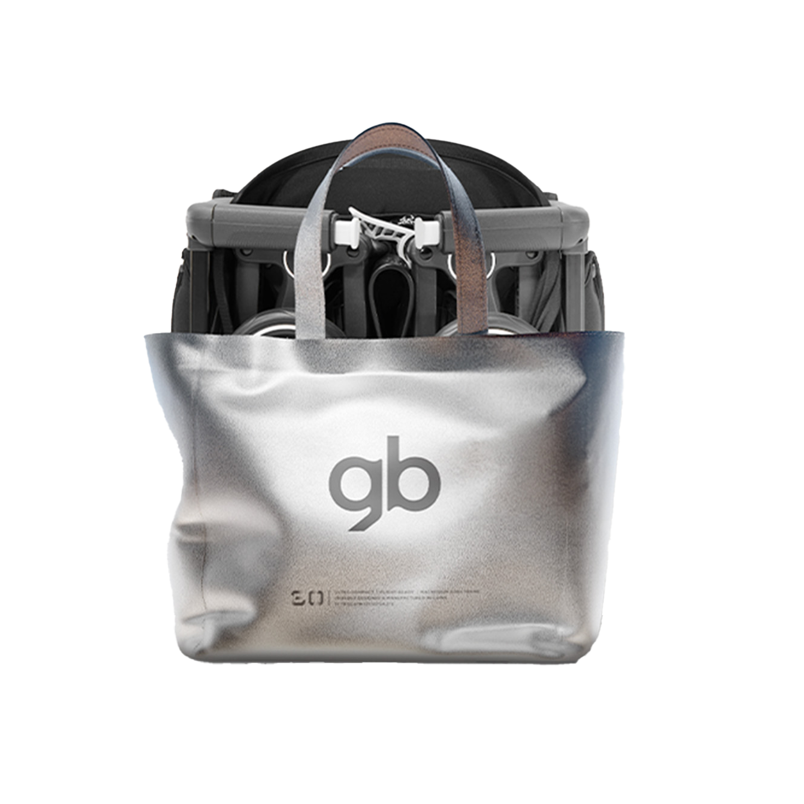 gb Pockit 3H Stroller, Compact and foldable, All terrains