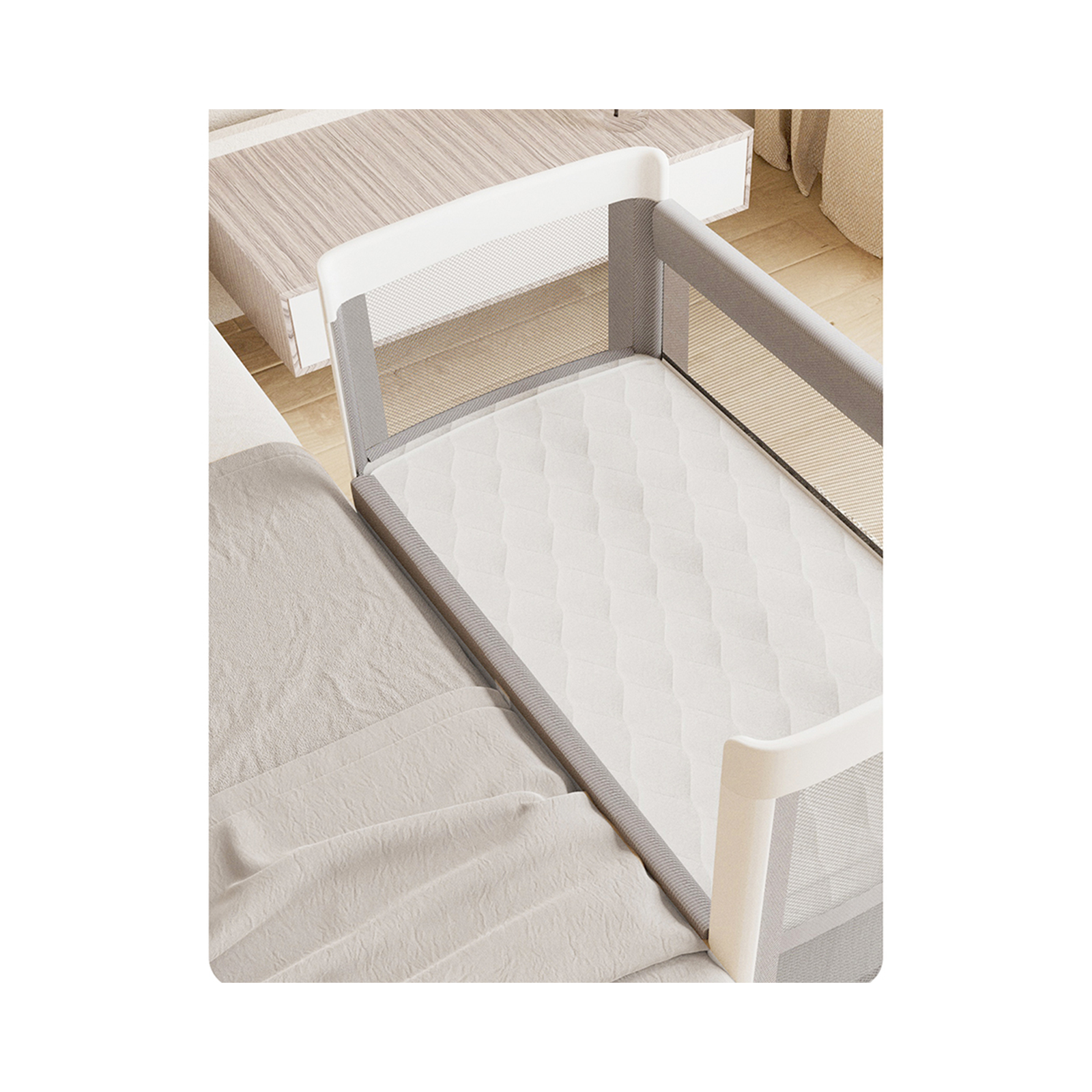 gb Foldable Cloth Crib BC2001