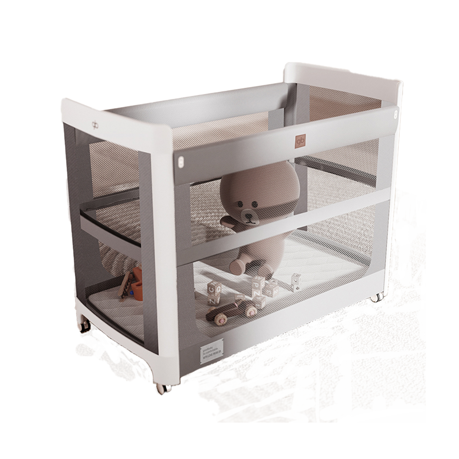 gb Foldable Cloth Crib BC2001