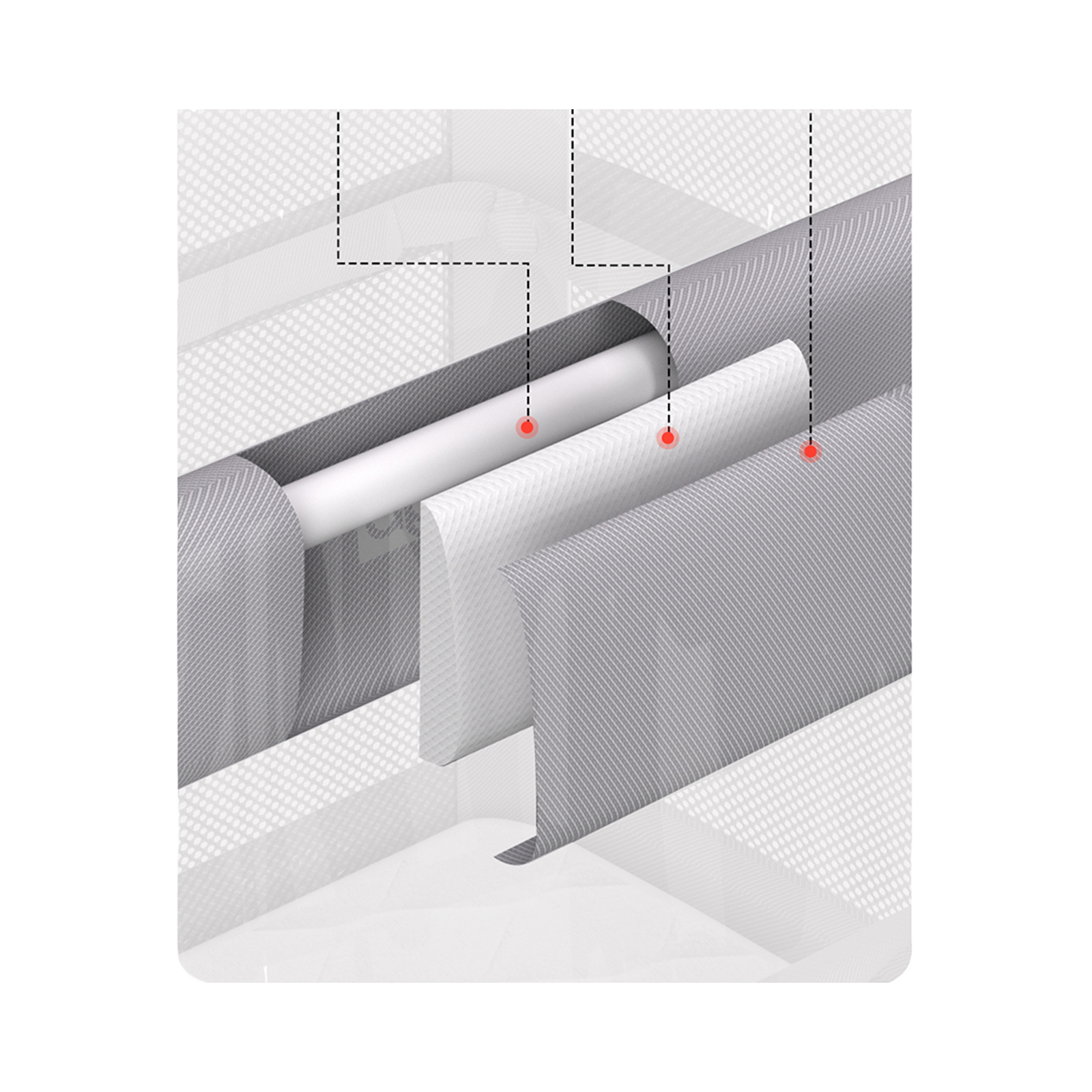 gb Foldable Cloth Crib BC2001