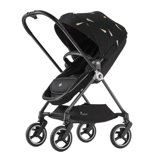 GB Swan Carbon Fibre Frame Premium Two Ways Baby Stroller